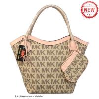 michael kors jet set logo medium beige bakken Store Almere tsv3g304